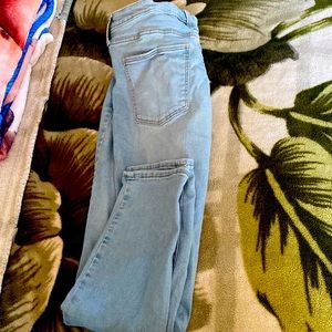 High rise skinny jeans size 12